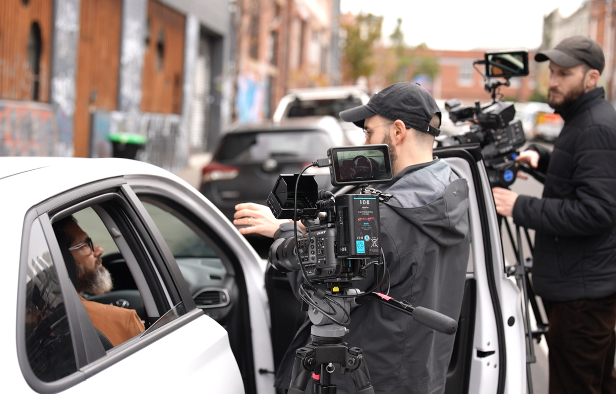 Outdoor Car Video Production